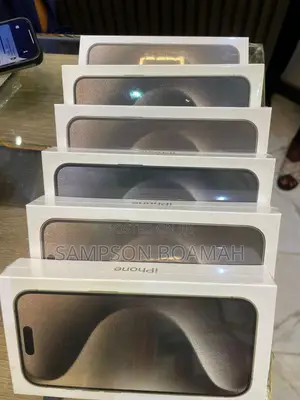 New Apple iPhone 15 Pro Max 256 GB Black
