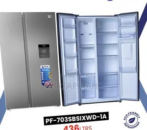 Fast Chilling Pearl Pf-703sbsixwd-1a (436 Ltrs) Side Any Side Fridge.