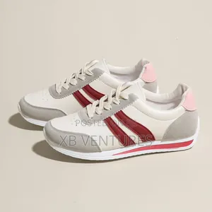Ladies Classic White Sneakers