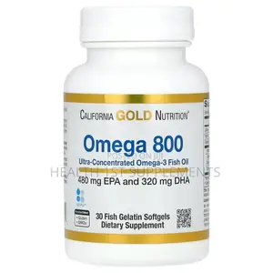Ultra Omega-3 Fish Oil, Brain, Heart, Nerve Joint Health 30 Softgels