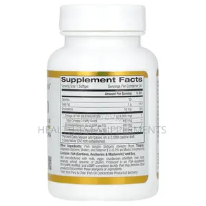Ultra Omega-3 Fish Oil, Brain, Heart, Nerve Joint Health 30 Softgels
