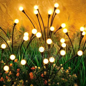 1 Pack 8 Solar Garden Decorations Lights, Firefly Lights