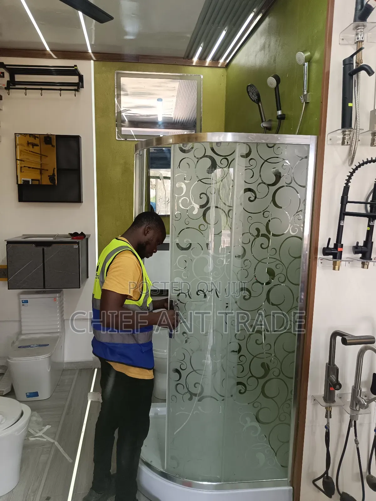Curved Shower Cubicle 90*90*194 S80sm
