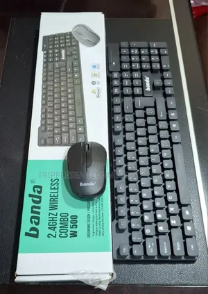 Banda W500 Wireless Keyboard Mouse 2.4ghz