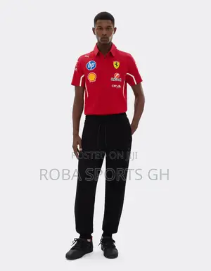 2025 Scuderia Ferrari Hp Team Polo