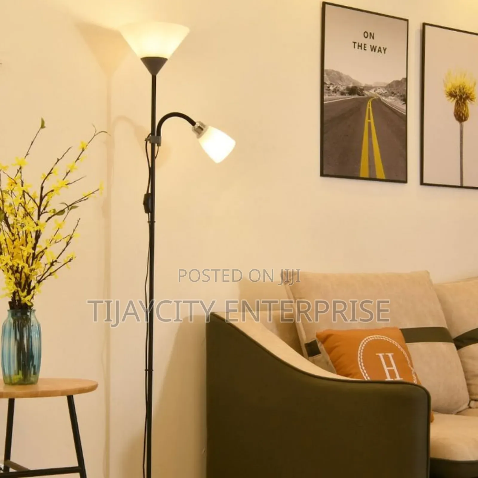 Modern Wrought Iron Floor Lamp