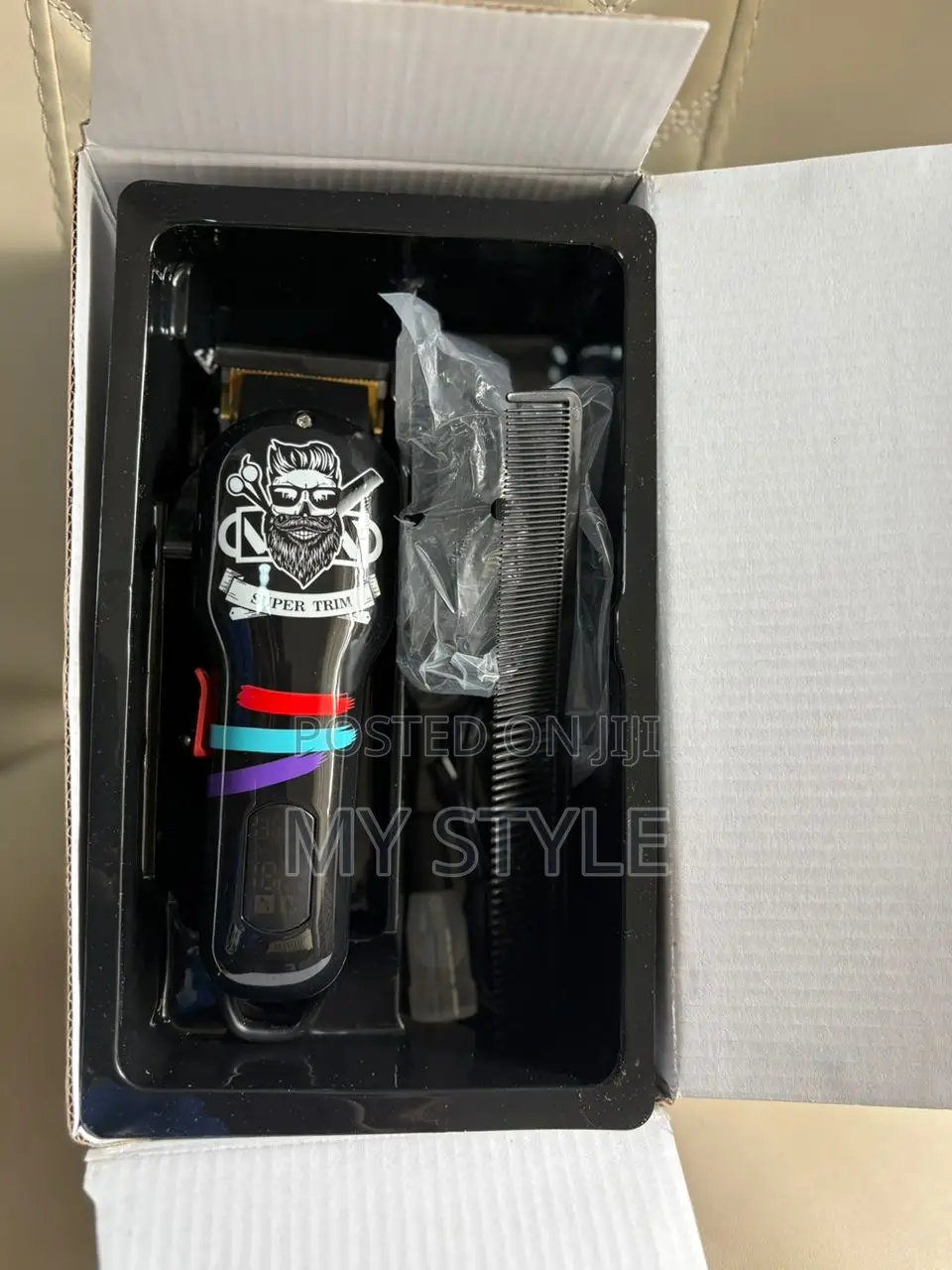 Waikil Hair Clipper With Battery Level Display Wl-699