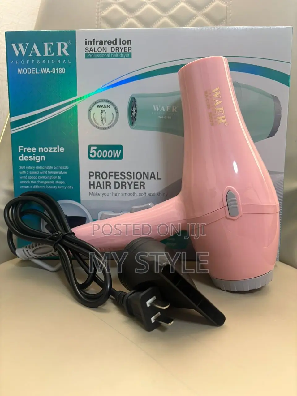 Waer Hair Dryer 5000watts
