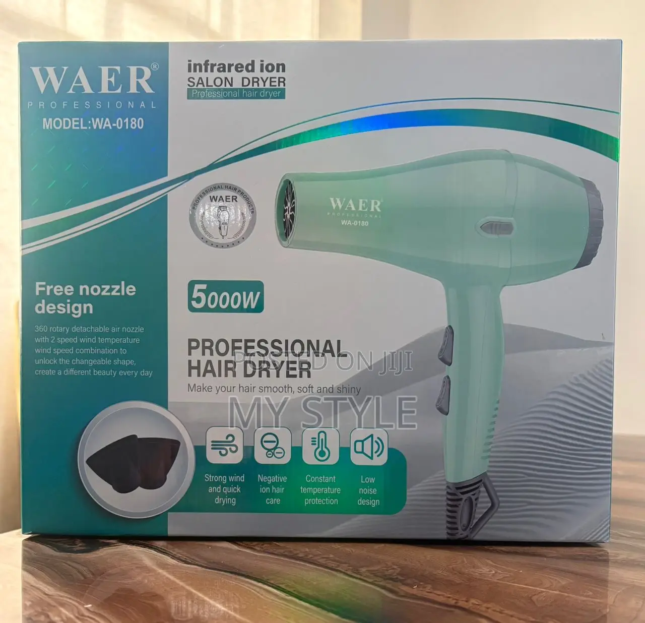 Waer Hair Dryer 5000watts