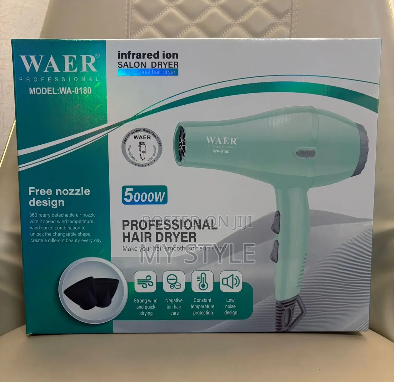 Waer Hair Dryer 5000watts