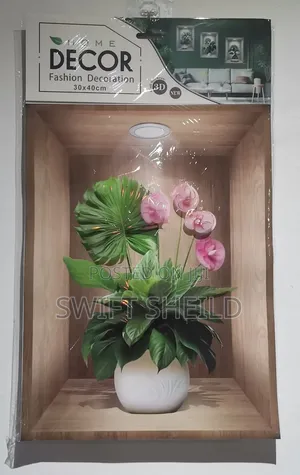 3d Flower Wall Sticker