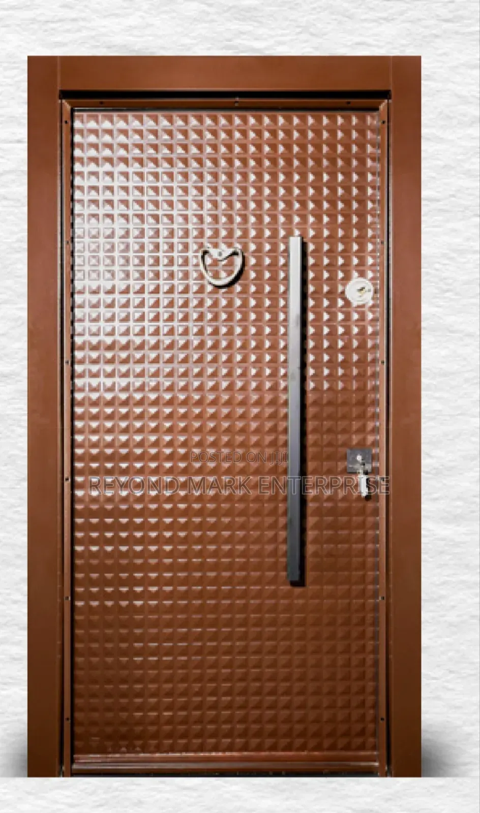 Single Full Metal Security Door, Waterproof Security Door