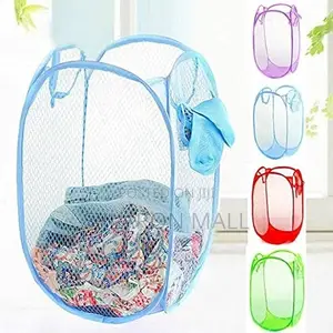 Collapsible Mesh Laundry Basket