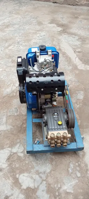 Washing Bay With Diesel Engine Complete Holes and Gun