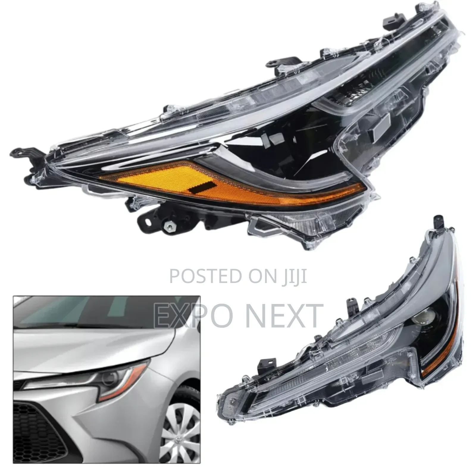 2023- 2024 Toyota Corolla Headlight Led W/Drl Left Driver Oem Usa