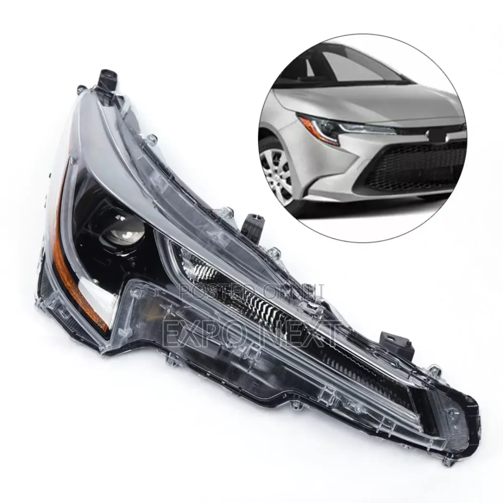 2023- 2024 Toyota Corolla Headlight Led W/Drl Left Driver Oem Usa