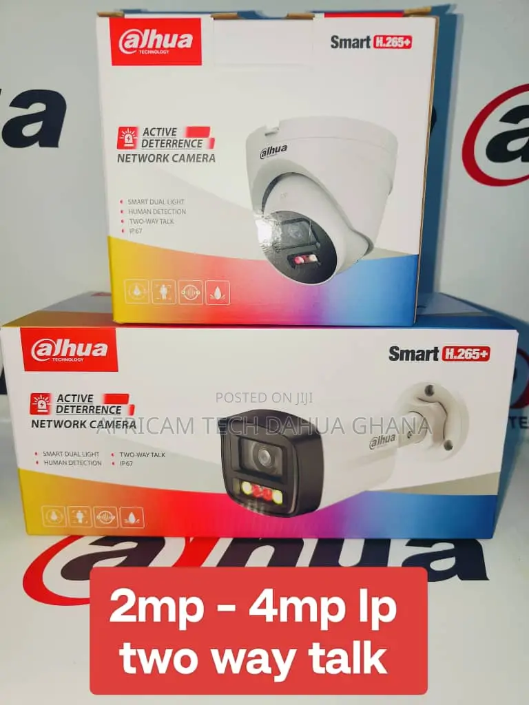 Dahua 2mp-4mp Ip Two Way Talk