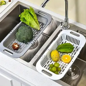 Expandable Sink Drain Basket – Adjustable Colander