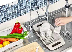 Expandable Sink Drain Basket – Adjustable Colander