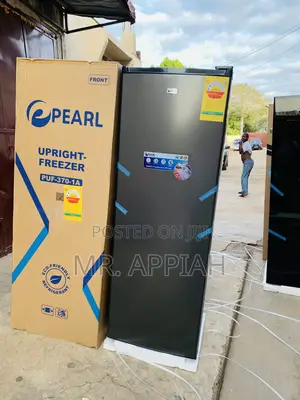 Fresh in Box Pearl Puf-370-1a Single Door Upright Standing Freezer.