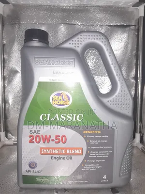 Sae 20w-50 Synthetic Blend Classic Engine Oil