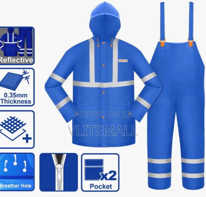 Wadfow Rain Suit With Reflective Strip - Wrc500l & Wrc50xl
