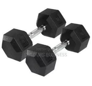Hex Dumbbell 20kg(Pair)