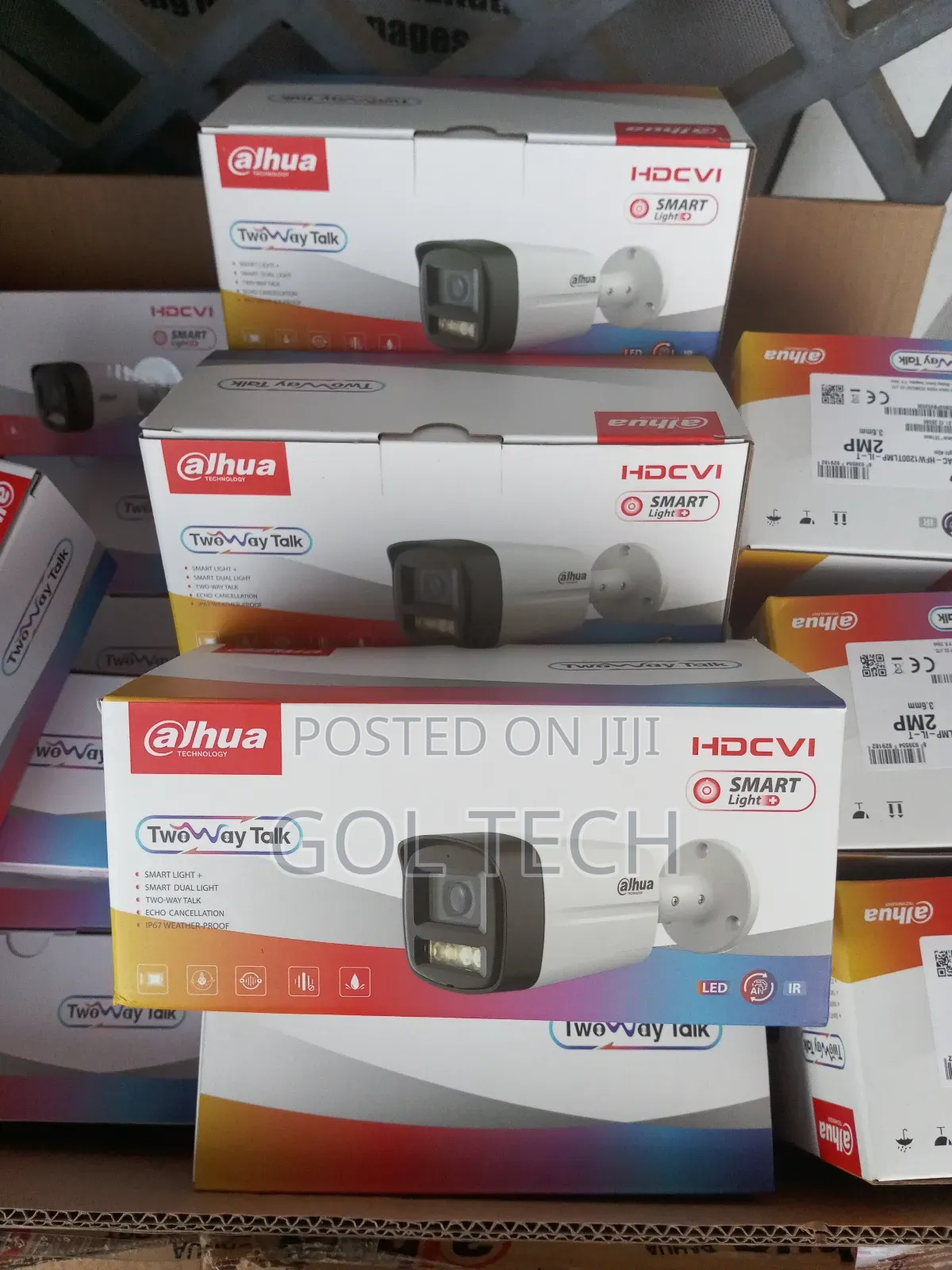 Dahua Analog Camera 2 Way Audio Smart Light Dh-Hac-Hfw1200tlmp-Il-T