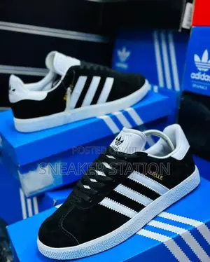 Adidas Gazelle Black/White