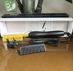 Hair Straightener Flat Irons Brush Hot Heating Comb