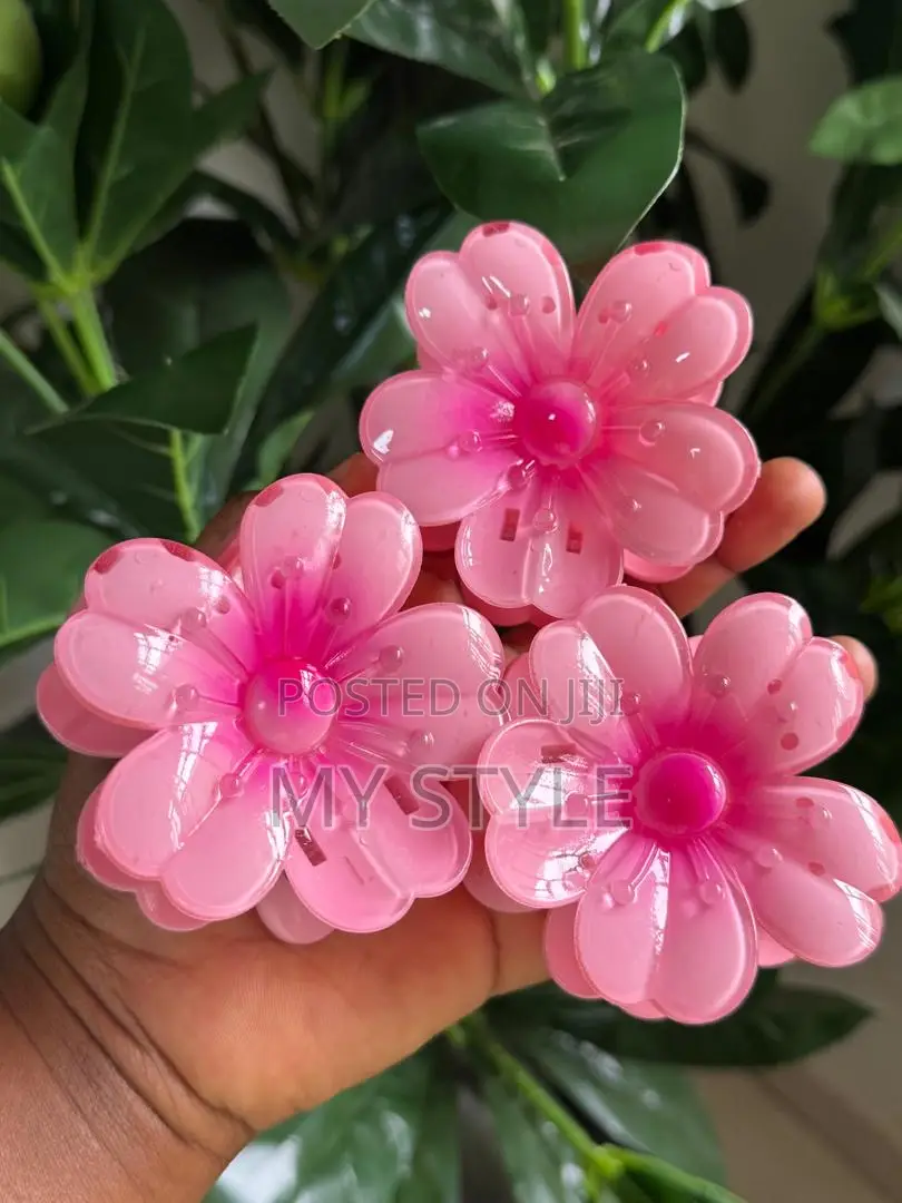 Hair Clip Flower Design