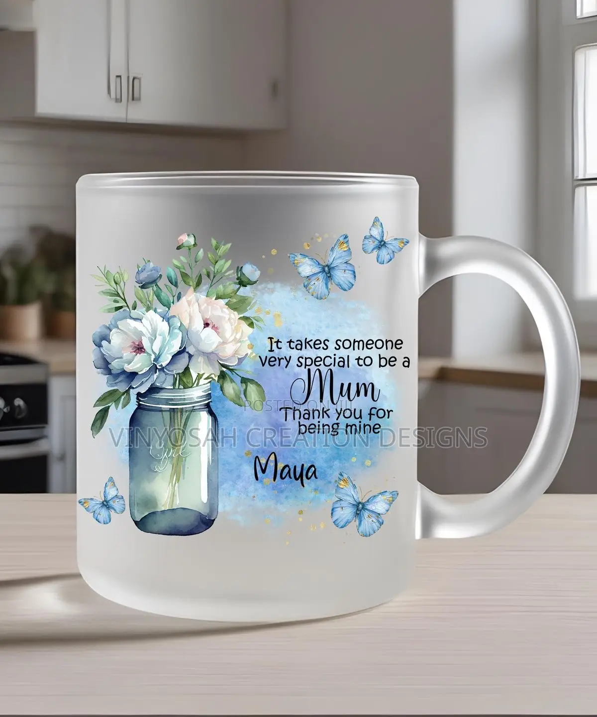 Frosted Mug With Branding