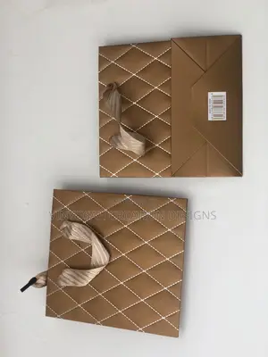 Designed Paper Bag With Branding