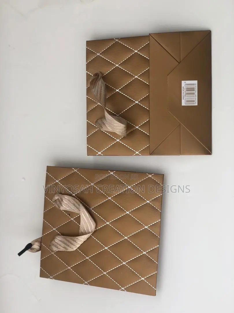Designed Paper Bag With Branding