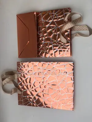 Designed Paper Bag With Branding