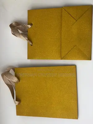 Designed Paper Bag With Branding