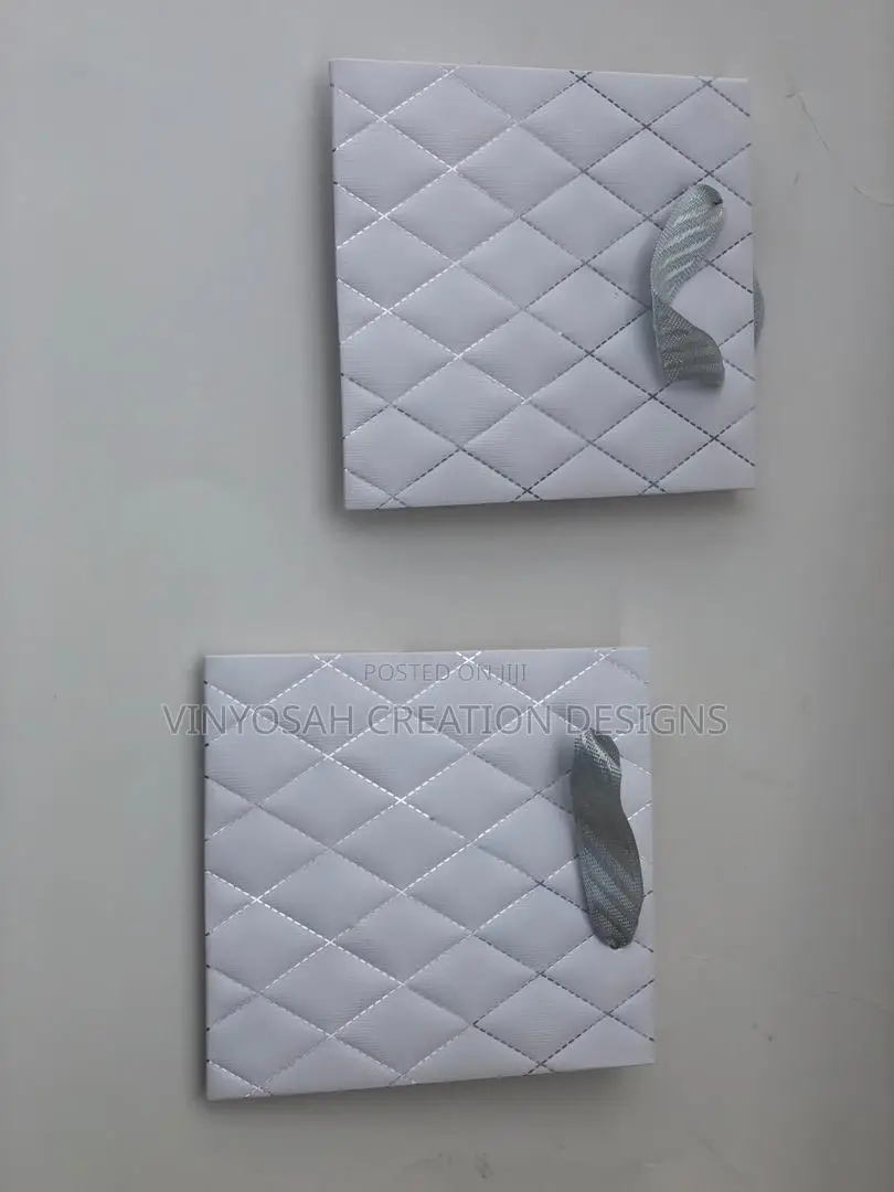 Designed Paper Bag With Branding