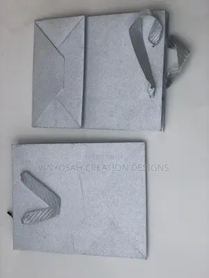 Designed Paper Bag With Branding