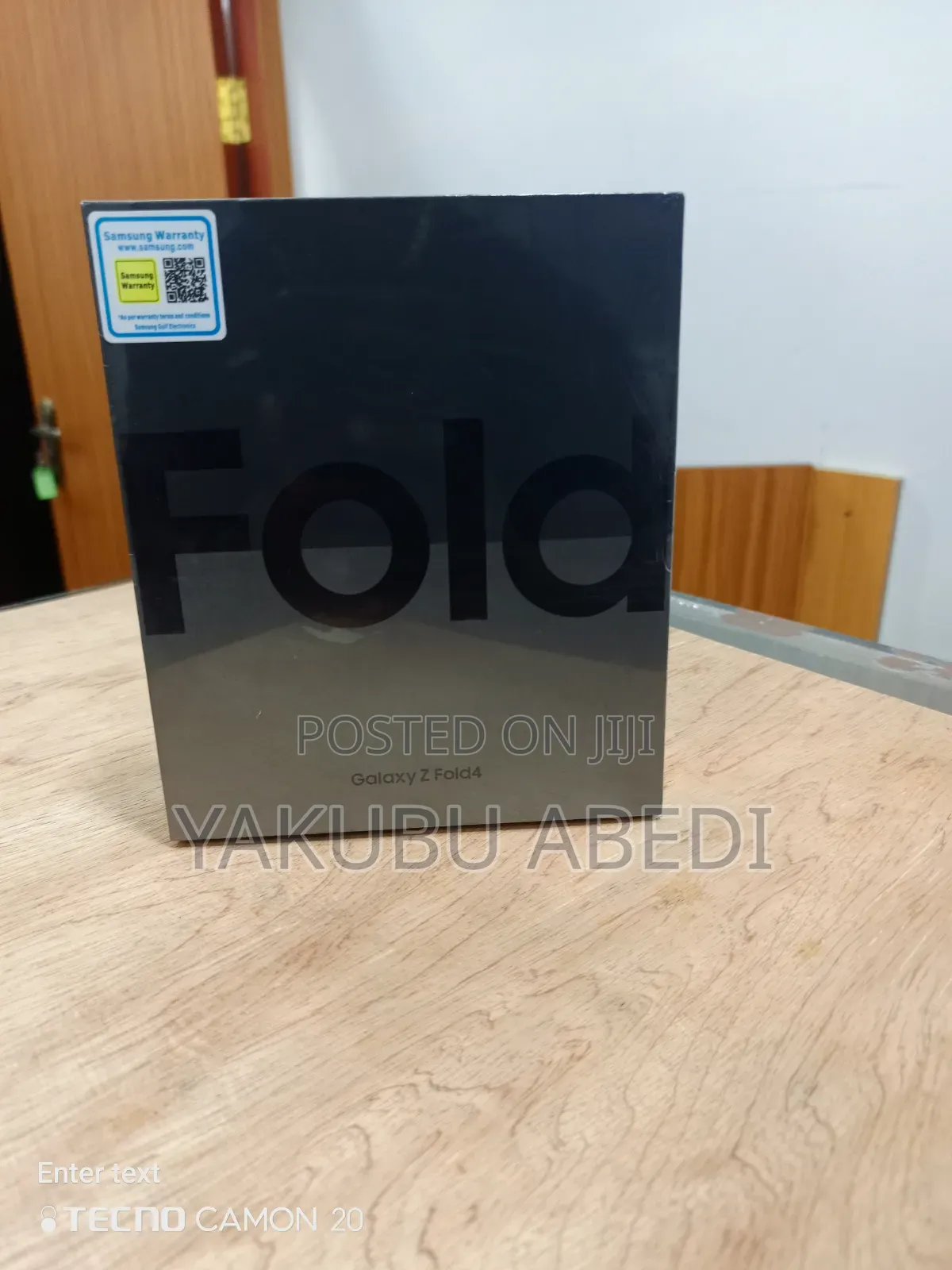 New Samsung Galaxy Z Fold4 256 GB Black