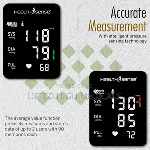 Digital Blood Pressure Monitor – Healthsense Bp144