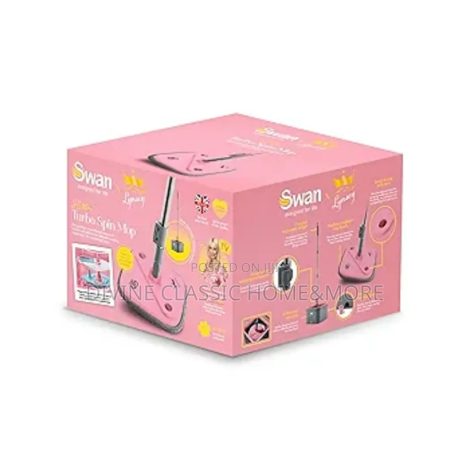 2.5lit Swan Turbo Spin Mop