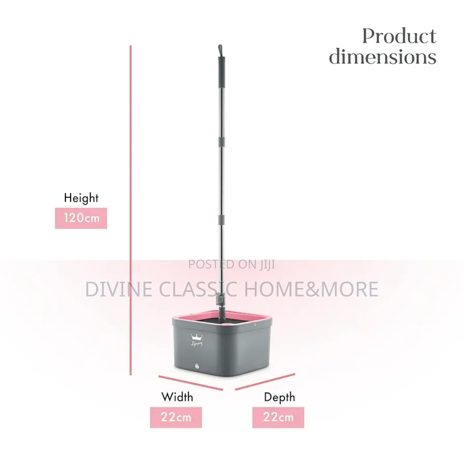 2.5lit Swan Turbo Spin Mop