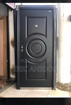 Black Sed All Metal Complete Door With Accessories