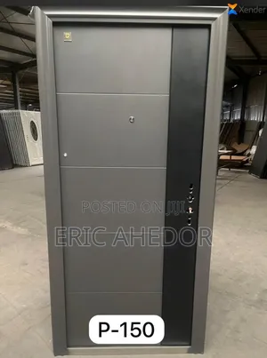 Complete Full Metal Smooth Door and Accessories