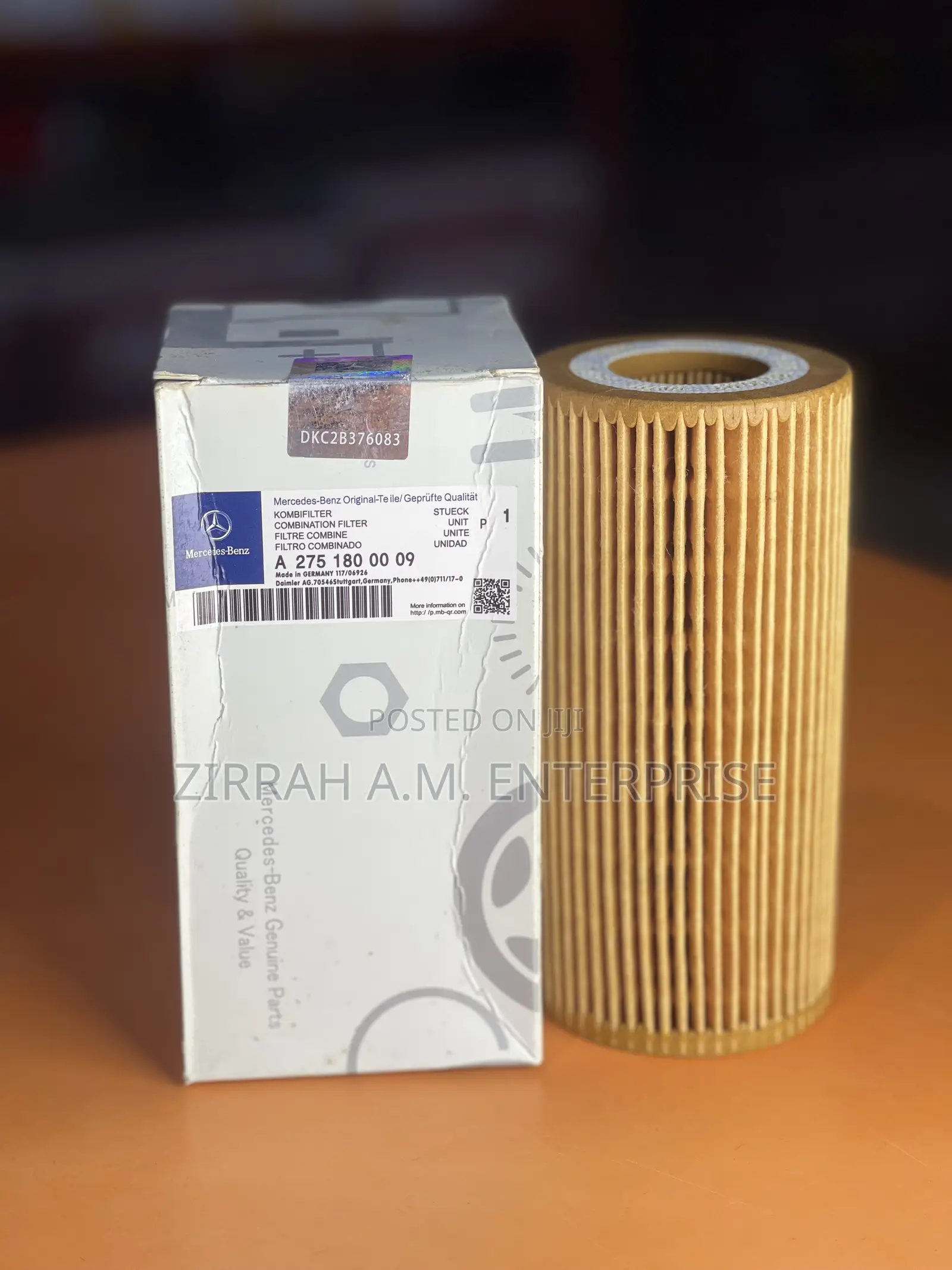 Mercedes Benz Genuine Oil Filter M275 A