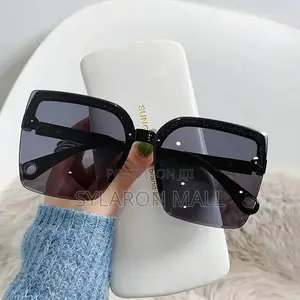 Luxury Gradient Rimless Sunglasses