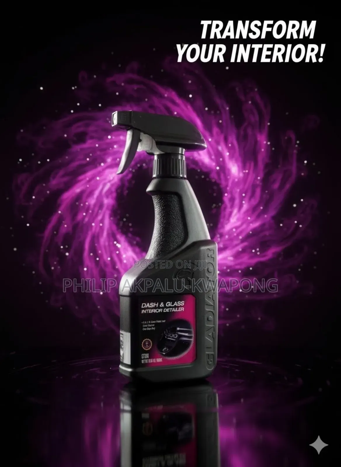 Dashboard Glass Detailer