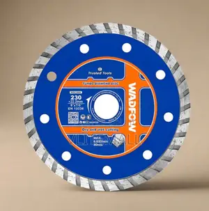 Wadfow 230x22.2mm Turbo Diamond Cutting Disc - Wdc3k05