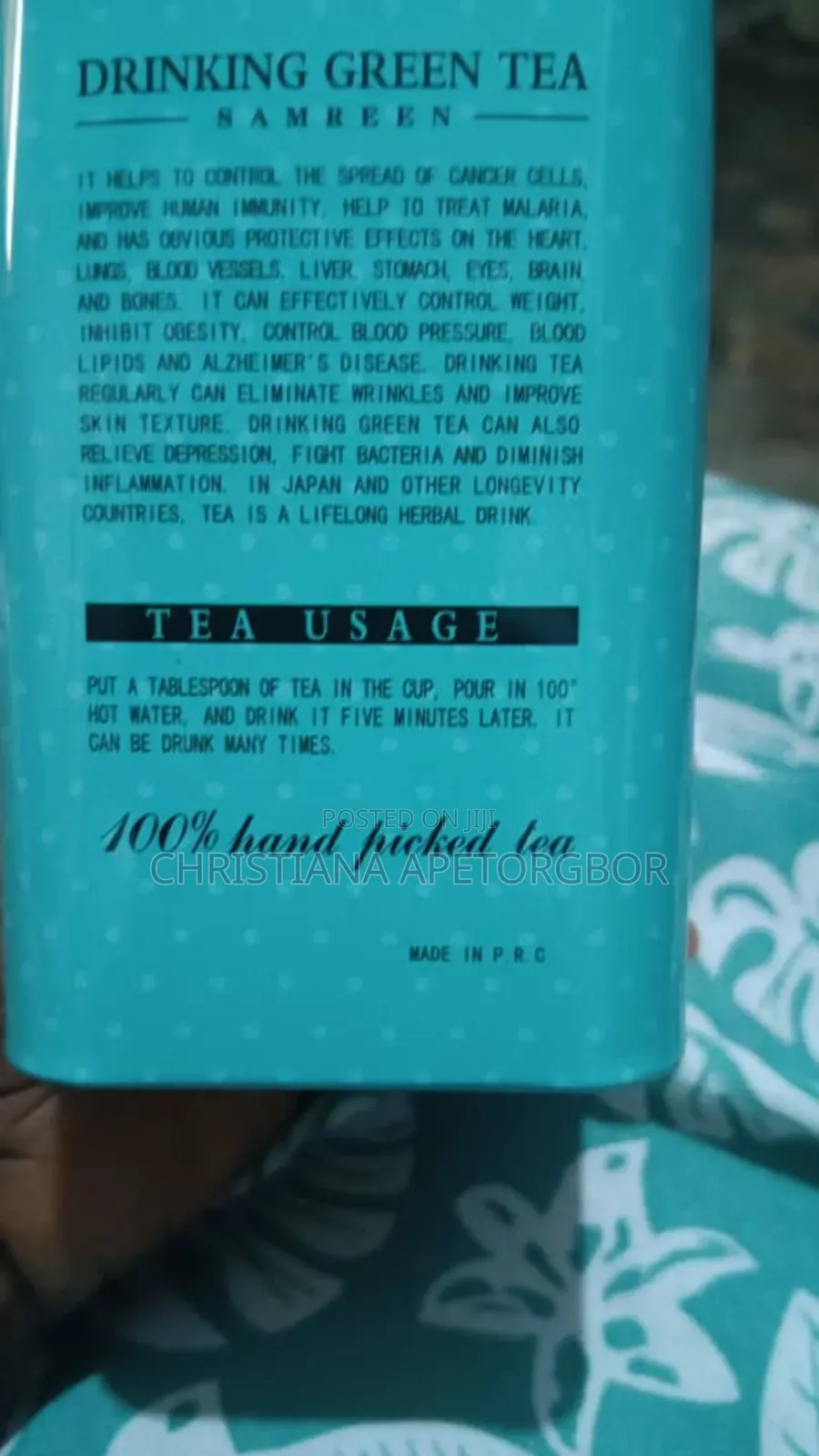 Samreen Green Tea