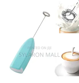 Handheld Electric Milk Frother – Portable Coffee Drink Mixer